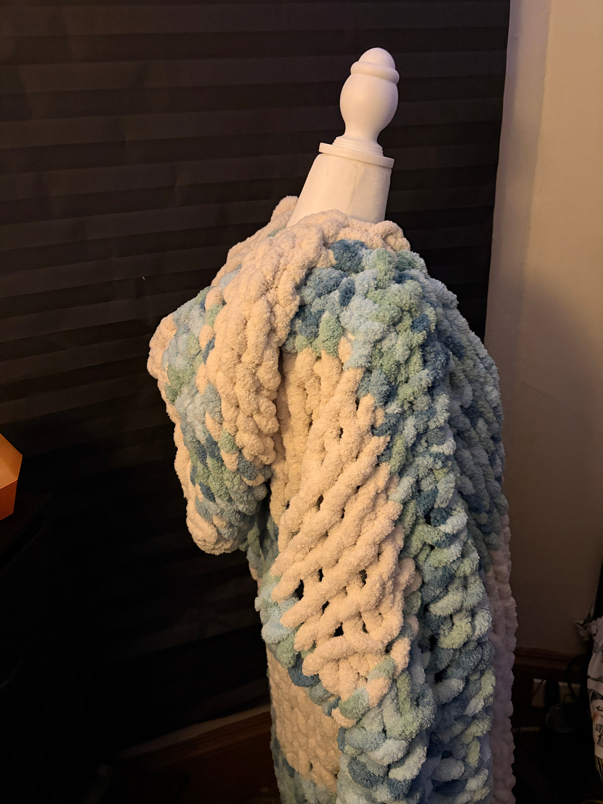 Oversized Long chunky cardigan
