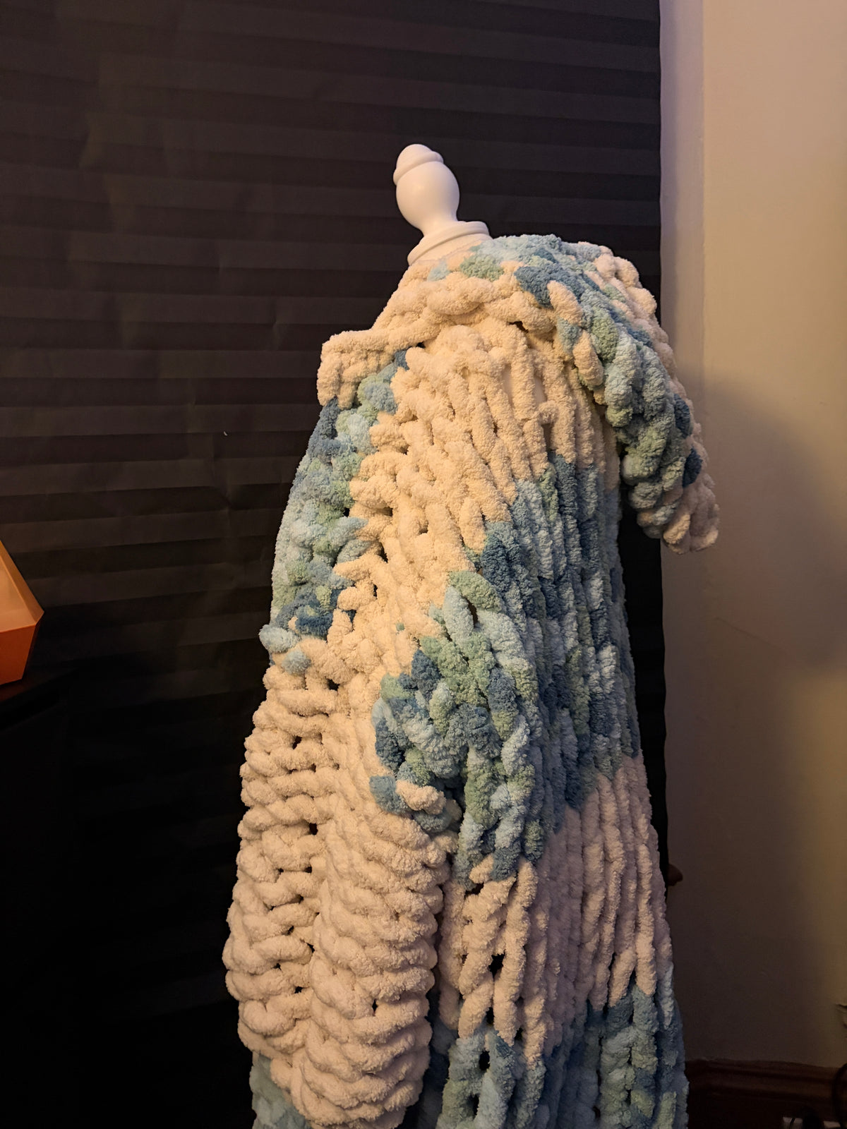 Oversized Long chunky cardigan